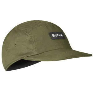 GripGrab 5 Panel Cap Olivengrønn