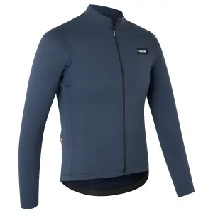 GripGrab Gravelin MerinoTech Thermal Langermet sykkeltrøye, Navy