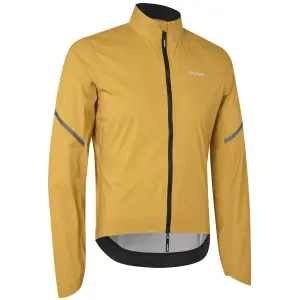 GripGrab PACR lettvektsjakke vanntett Mustard Yellow herre