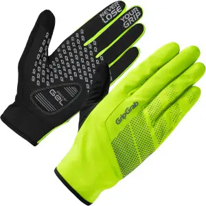 GripGrab Ride Hi-Vis Windproof Midseason Hansker neon
