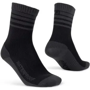 GripGrab Vanntett merino vintersokk Sort