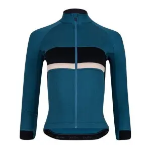 Isadore Women´s Gravel Jersey 3/4 sleeve, Blue Coral