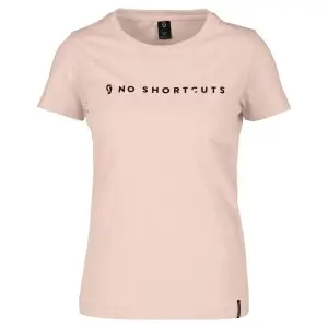 SCOTT No Shortcuts kortermet t-shirt sugar pink dame