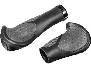 Ergotec Frisco 2 silikon håndtak holker 140/95 mm Ø22,2 mm sort/grå