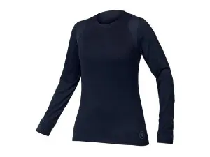 Endura SingleTrack sykkeltrøye lange ermer midnight blue dame