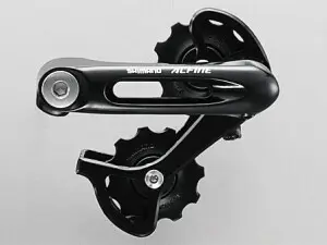 Shimano Alfine Kjedestrammer Sort med to trinser