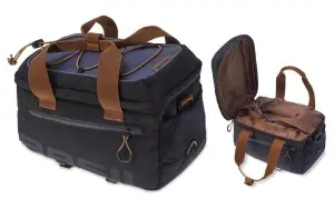 Basil Miles Sykkelveske Til Bagasjebrett 7 liter Sort/Brun