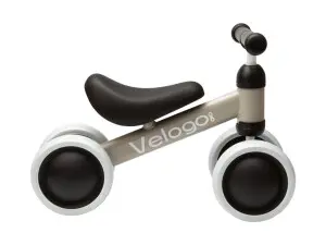 Velogo Løpesykkel fra 1 år 4 hjul Matt beige