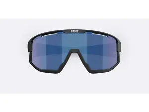 Bliz Vision Large sykkelbriller matt svart/smoke/blue multi