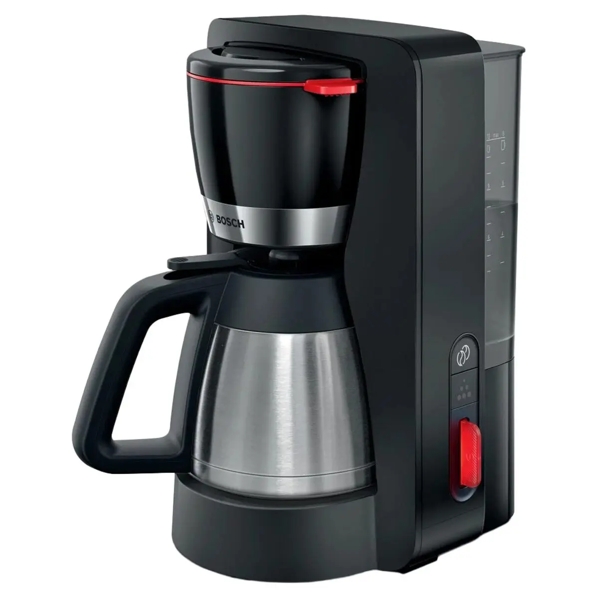 Bosch MyMoment kaffetrakter med termokanne, svart, 1,1 liter