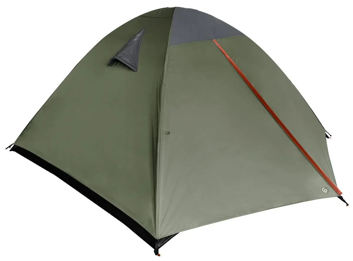 Telt for 2–3 personer, vannsøyle 2000 mm – camping, fottur