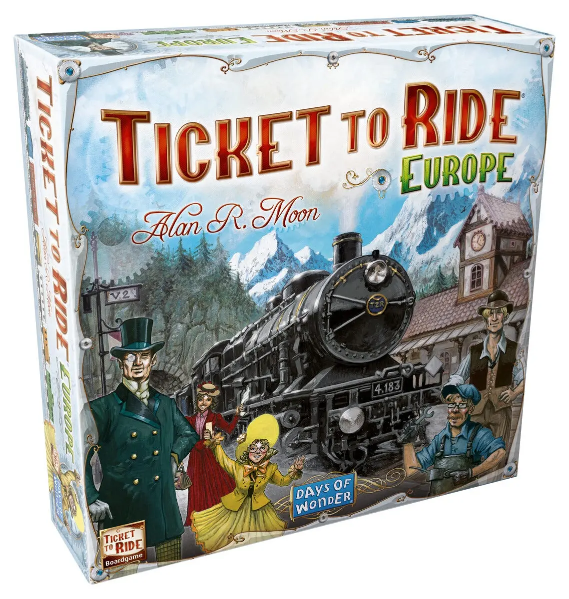 Ticket to Ride Europe brettspill, fra 8 år