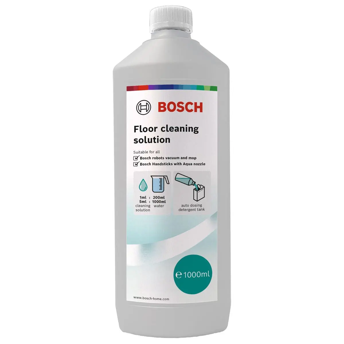 Bosch rengjøringsmiddel for robotstøvsuger, 1 l