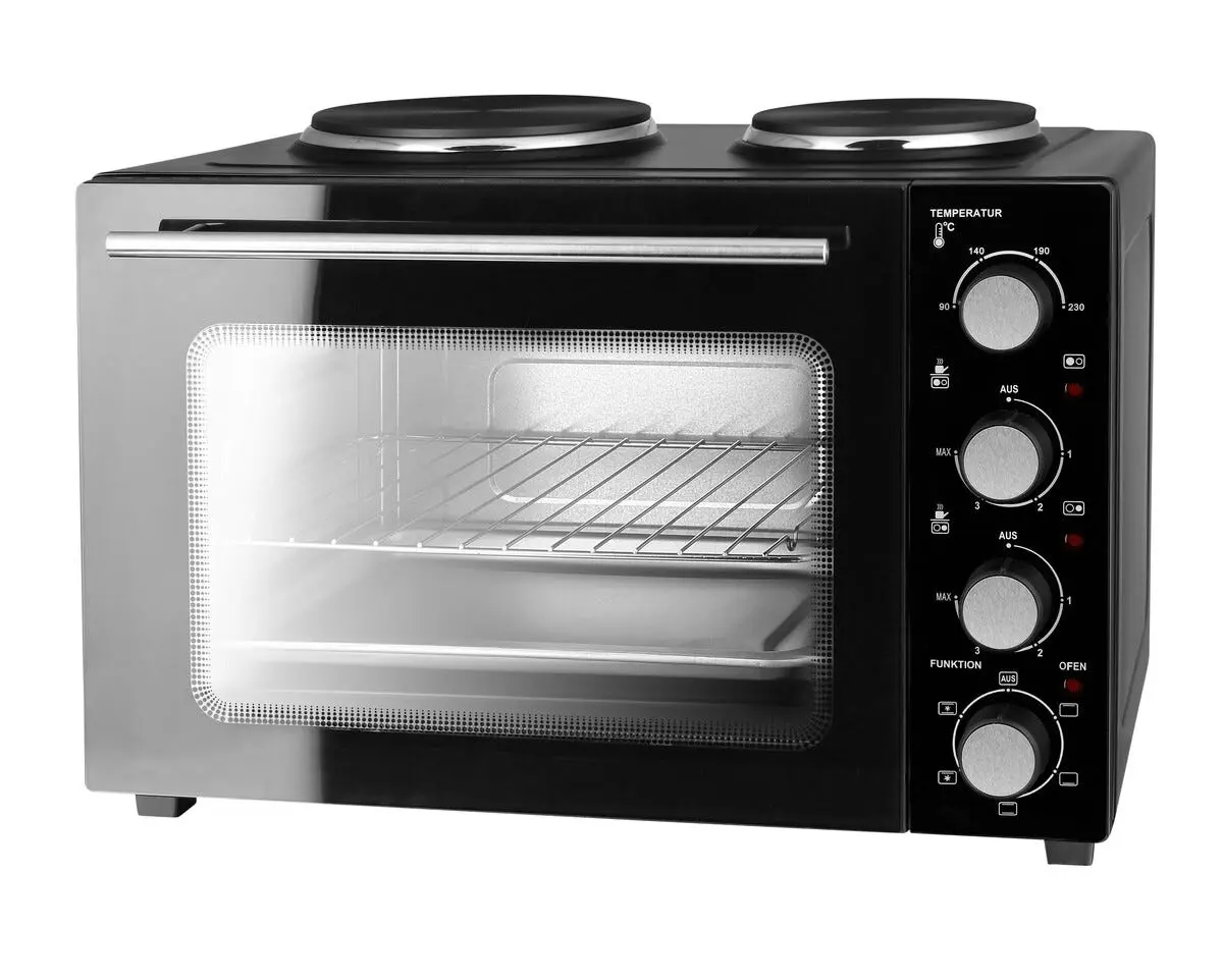 Emerio bordkomfyr med stekeovn 3200 W, MO-125236.4