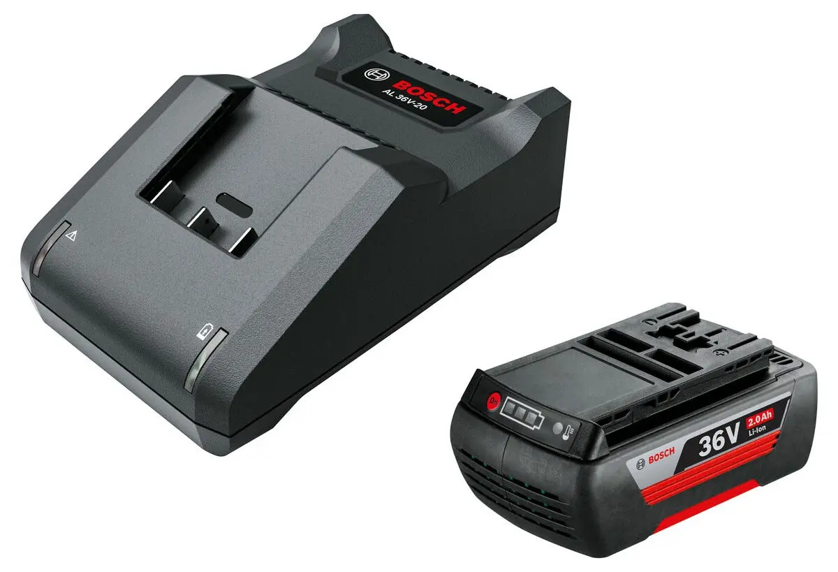 Bosch batteri og lader 36 V 2,0 Ah AL 36V-20