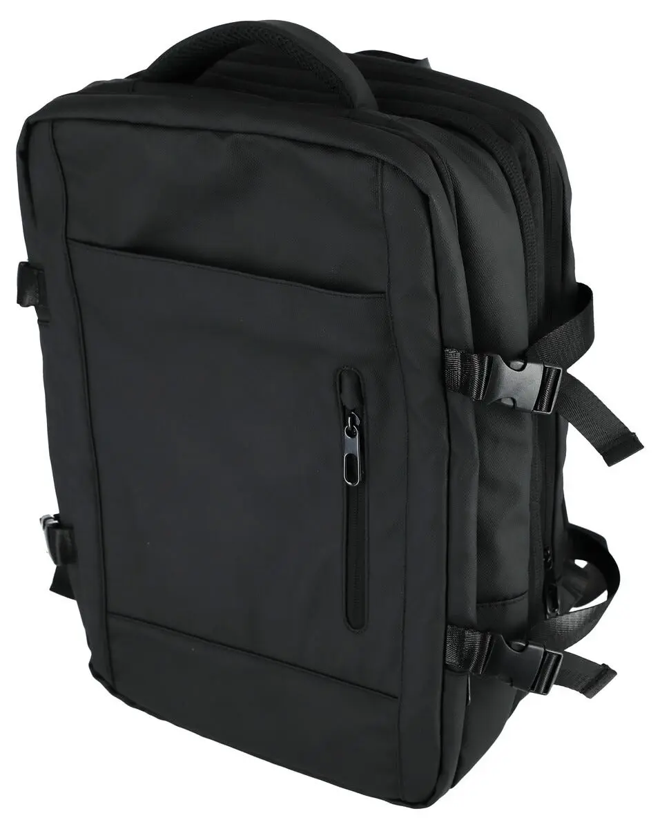 Ryggsekk med PC-lomme, 22 liter, svart