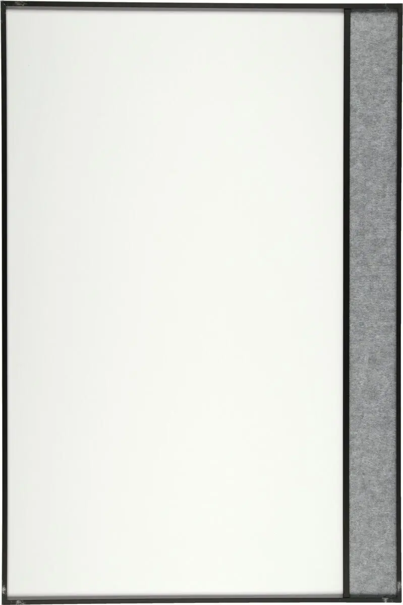 Whiteboard med oppslagstavle 60x90 cm