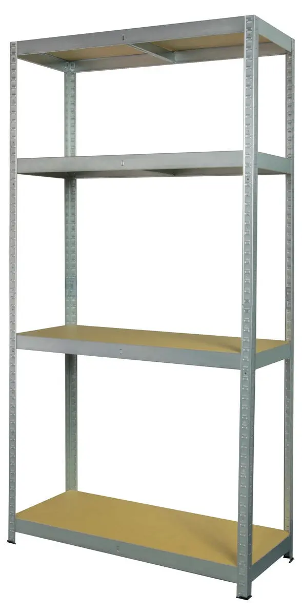 Oppbevaringshylle metall, 90x40x180 cm