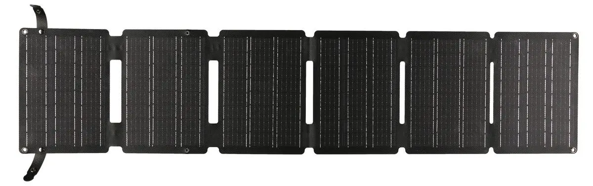 Solcellelader 60 W USB-A/USB-C sammenleggbar