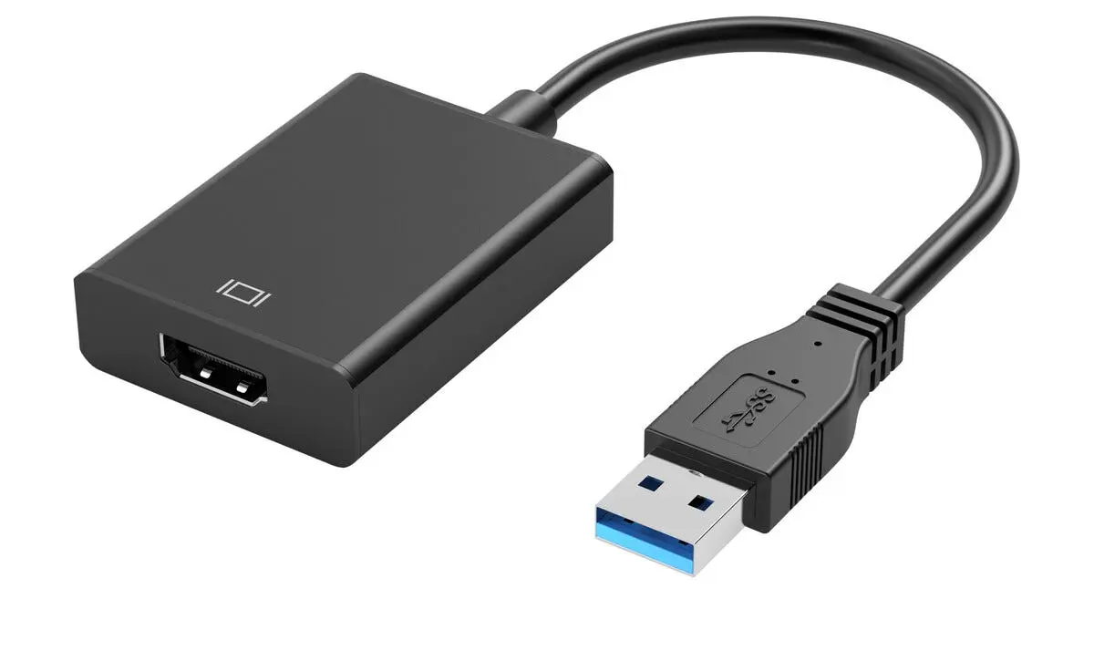 Eksternt grafikkort USB 3.0 til HDMI