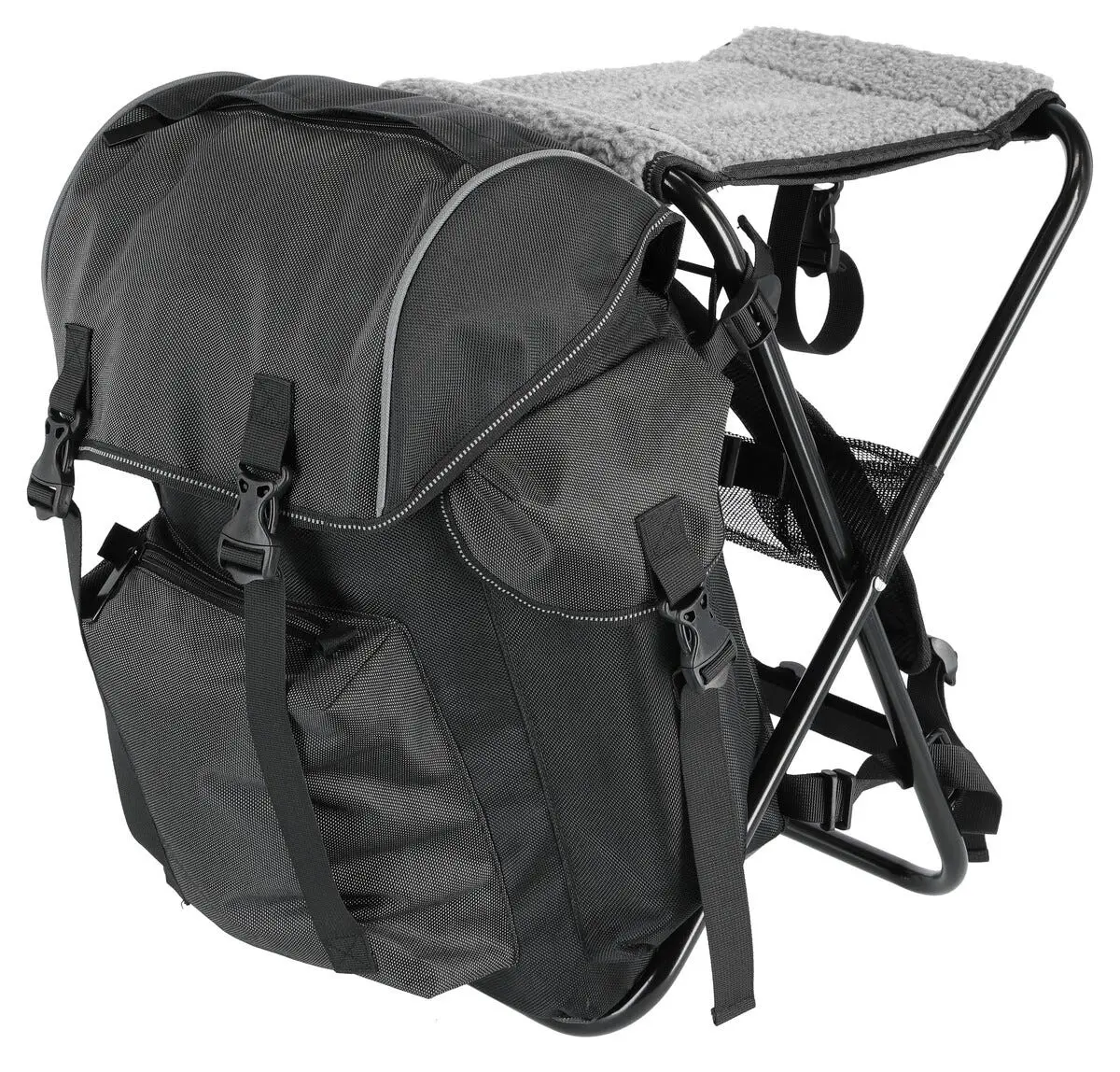 Ryggsekk med stol, 20 liter, Clas Ohlson