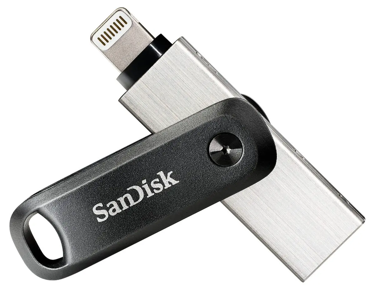 USB-minne for iPhone/iPad, Sandisk iXpand Flash Drive Go
