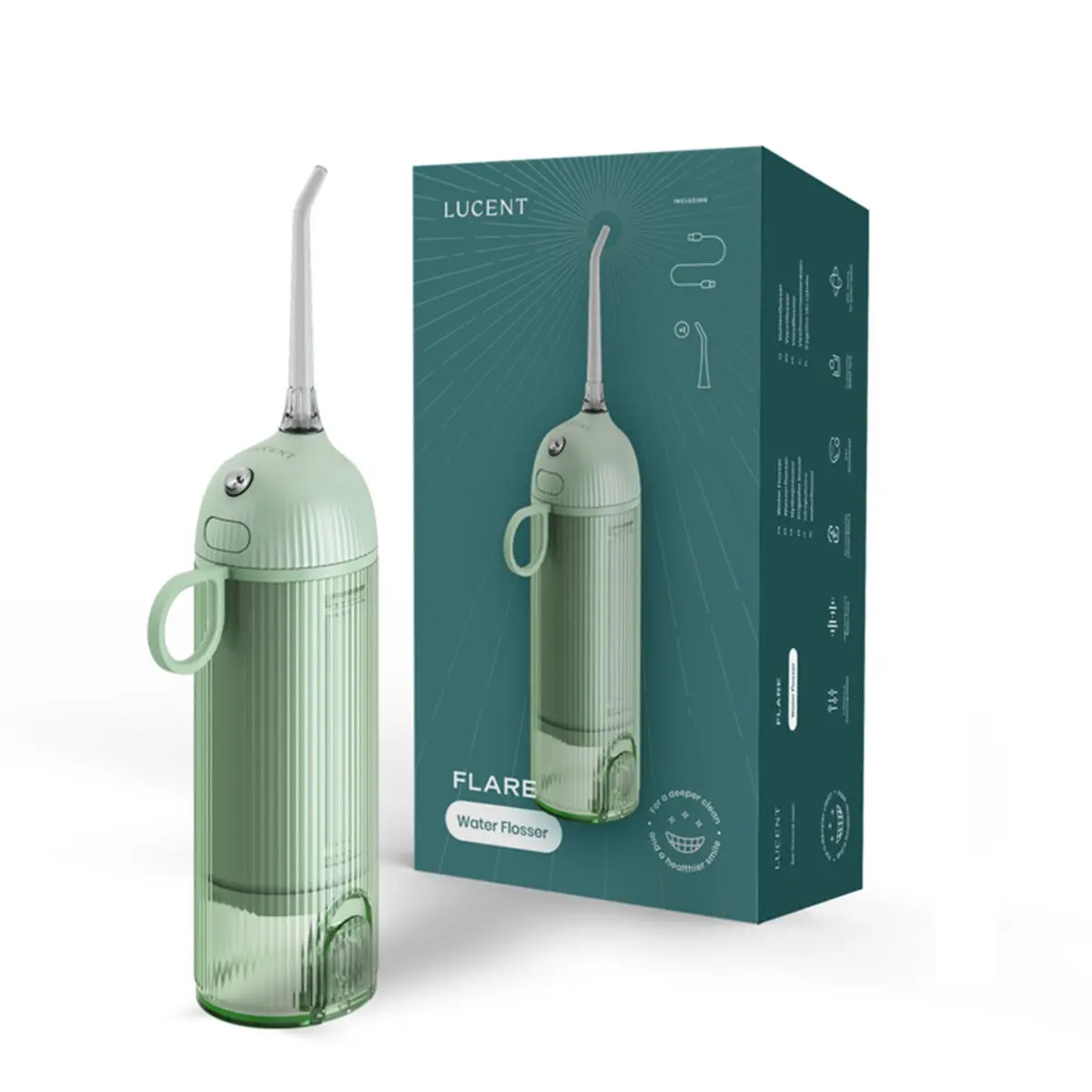 Flare Water Flosser munndusj USB-C, 160 ml tank
