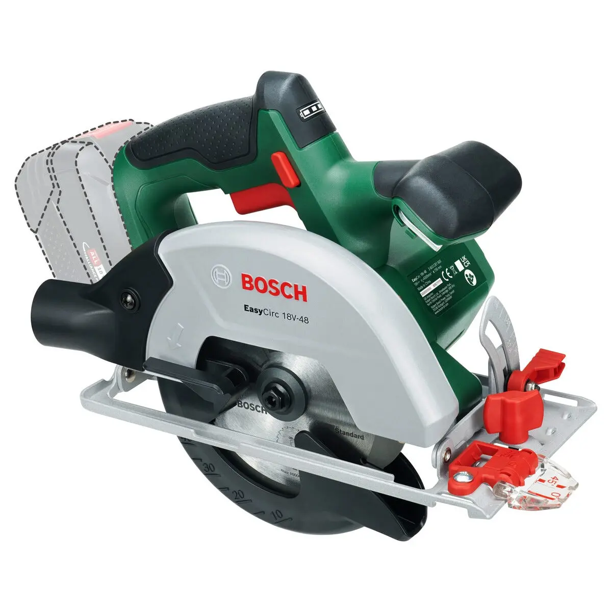 Bosch EasyCirc 18V-48 sirkelsag 150 mm, batteridrevet