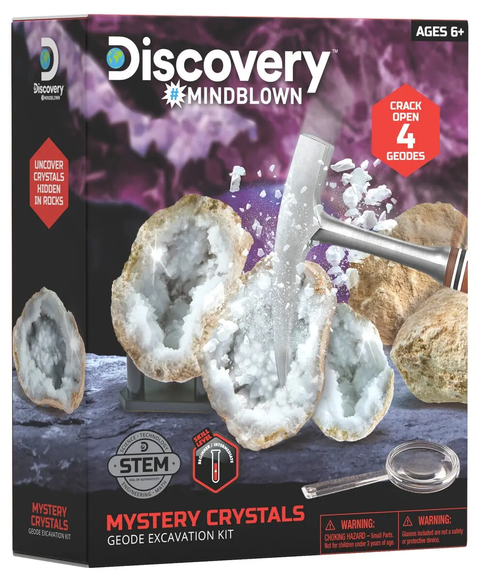 Discovery Geode Excavation, fra 6 år