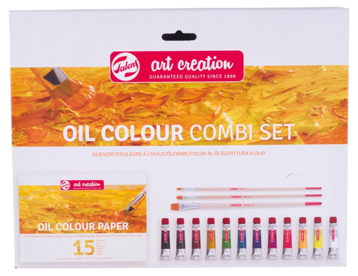 Talens Art Creation Oil Colour Combi Set med oljemaling
