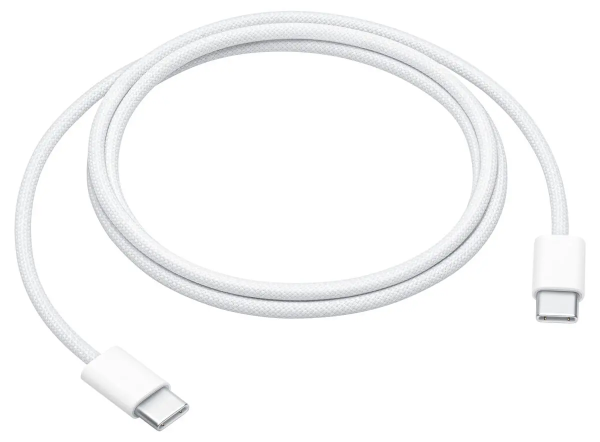 Ladekabel USB-C til USB-C, hurtiglading, 60 W, 1 m