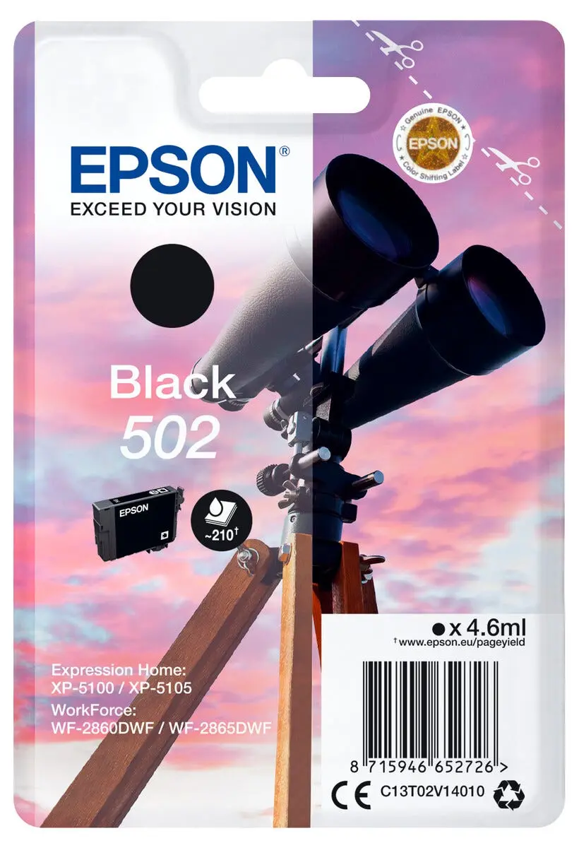 Epson 502 Binocular, blekkpatron