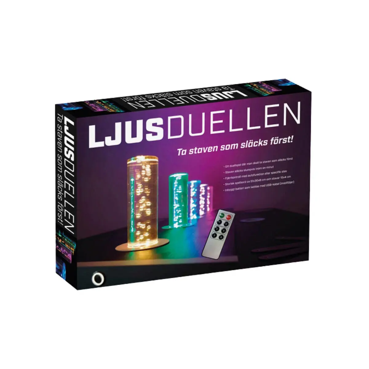 Lysduell interaktivt duellspill med lysstaver, fra 6 år