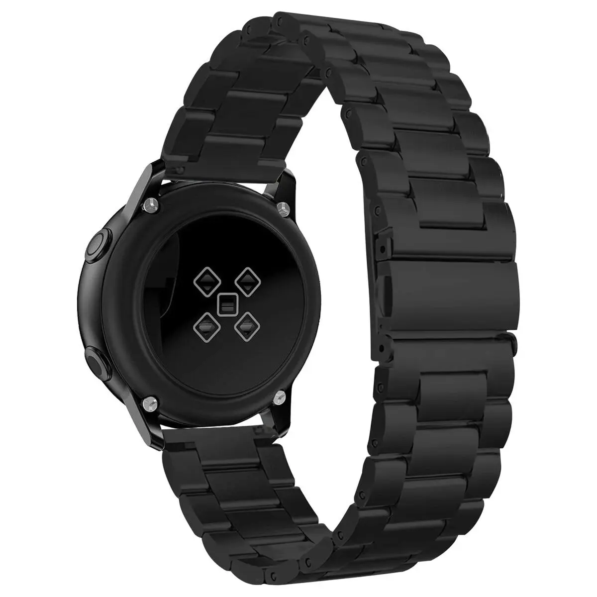 Klokkereim i rustfritt stål Garmin Forerunner 265, svart