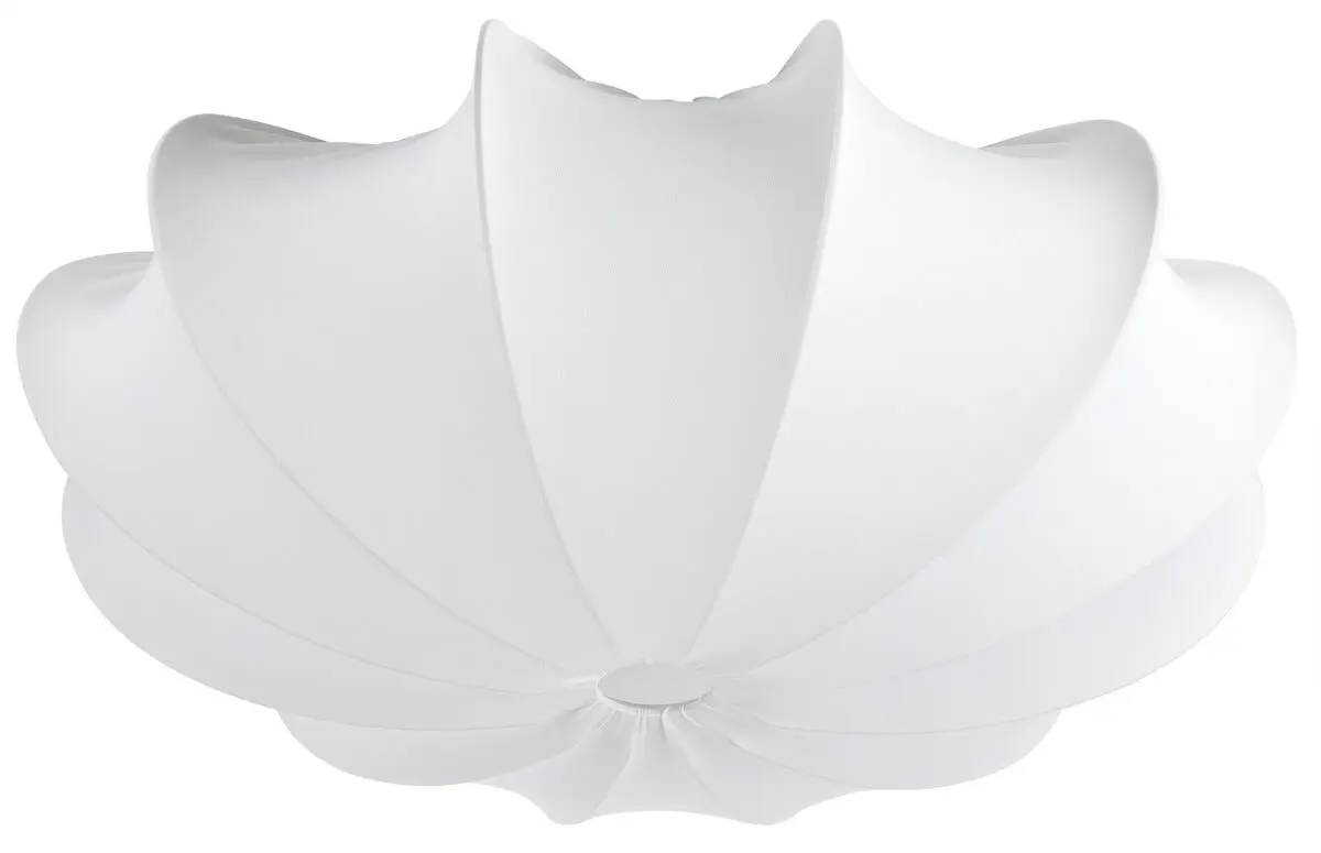 Tekstiltrukket taklampe, 55 cm, Northlight