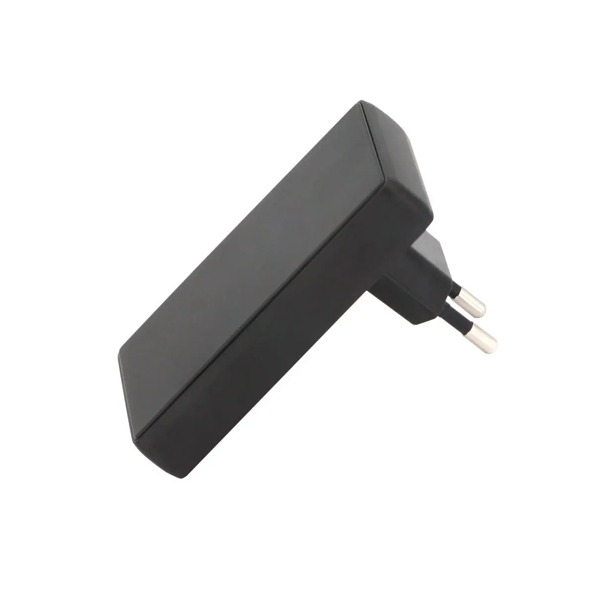 Vegglader USB-C USB-A vinklet, 45 W