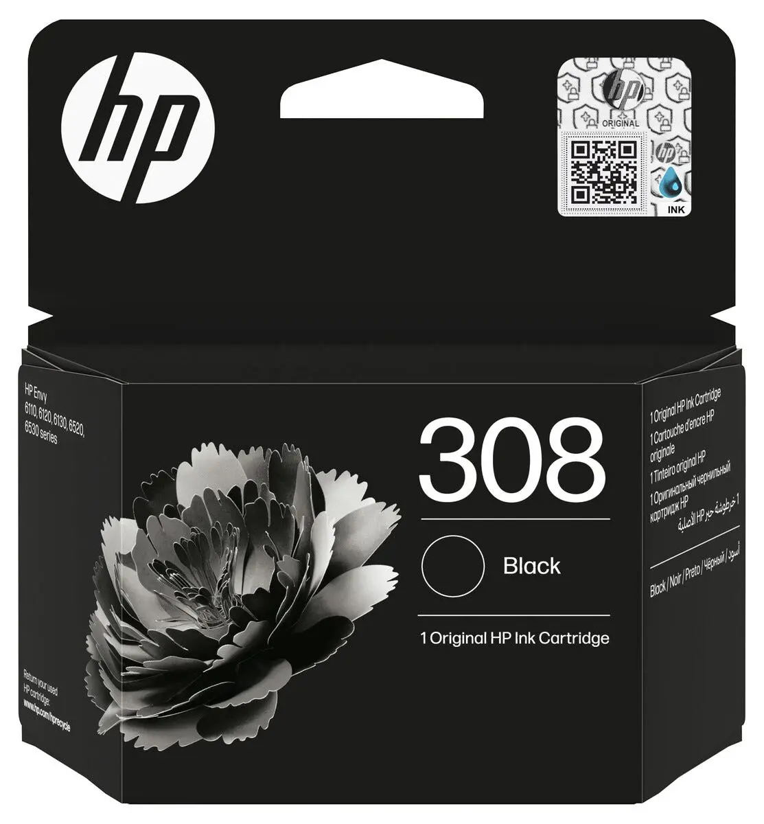 HP 308 blekkpatron original, flere varianter