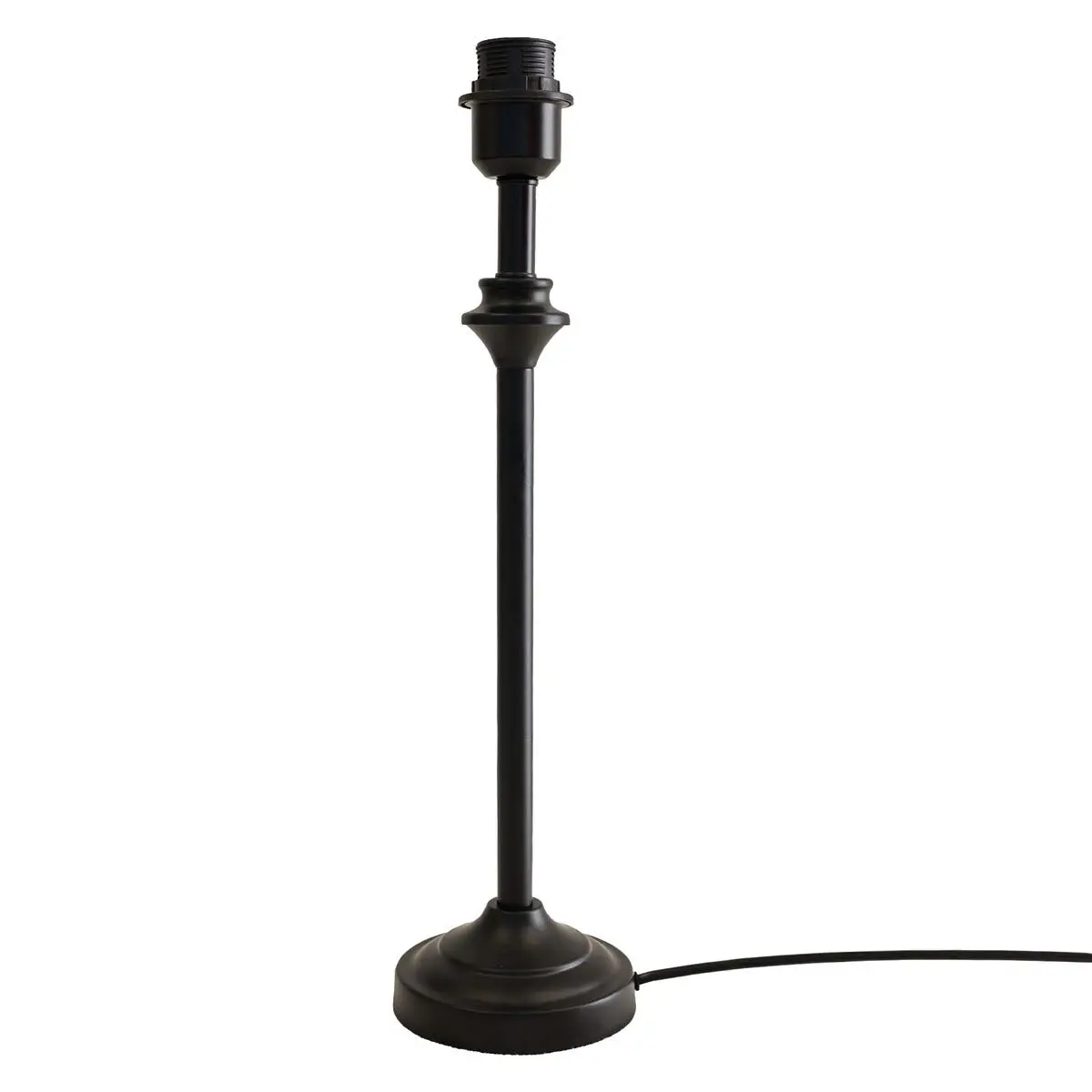 Lampefot Olof metall, svart, 50 cm, E27