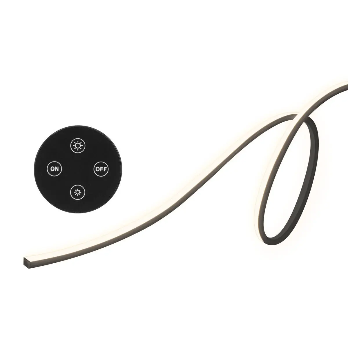 Osram LED-list til akustikkpanel, startkit svart, 2,6 m