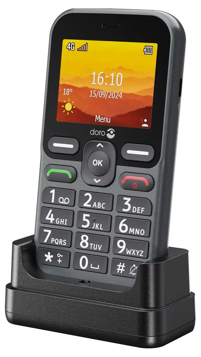 Doro Leva L11 enkel knappetelefon for eldre
