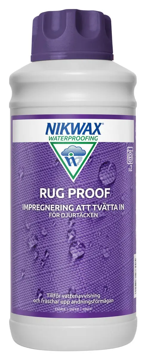 NikWax Rug Proof impregnering for dyretepper, 1 liter