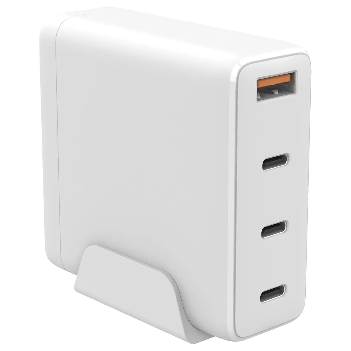 Ladestasjon USB-C/A 4 porter GaN PD, 140 W
