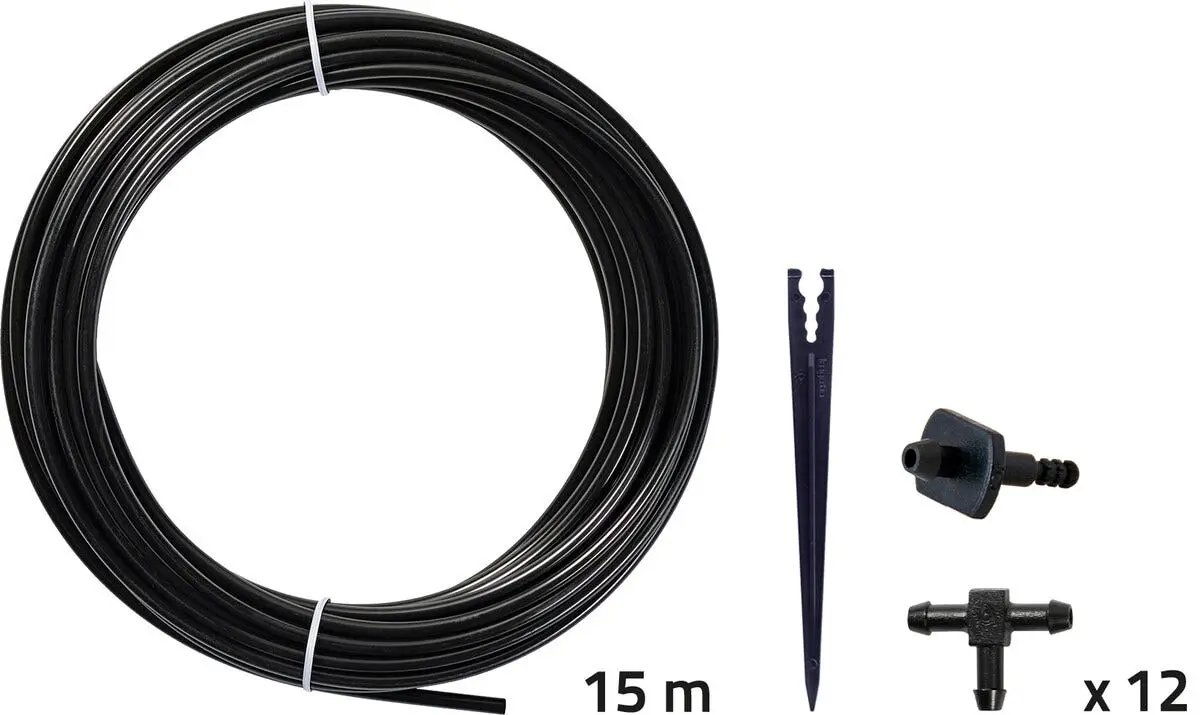 Greenline EcoAqua dryppslange utbyggingssett, 15 m