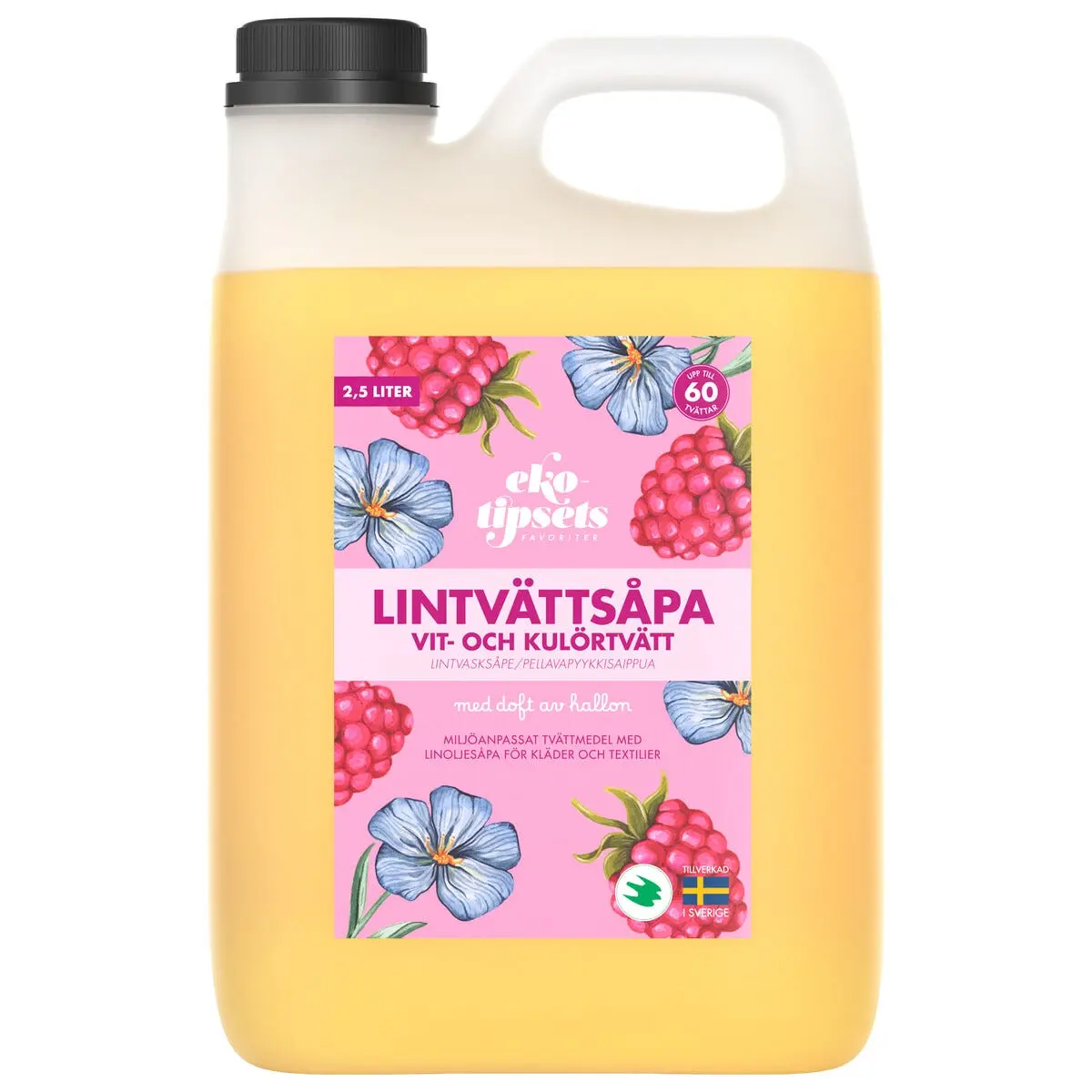 Ekotipset linoljesåpe klesvaskemiddel 2,5 l