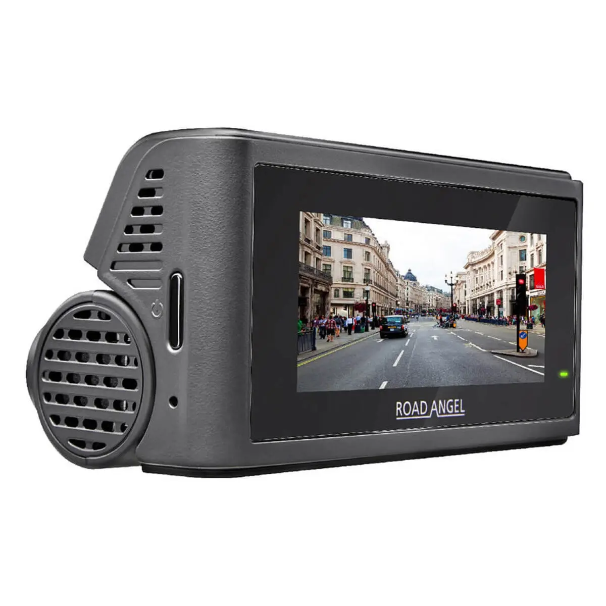Road Angel Halo Play 4K dashkamera med skjerm og GPS