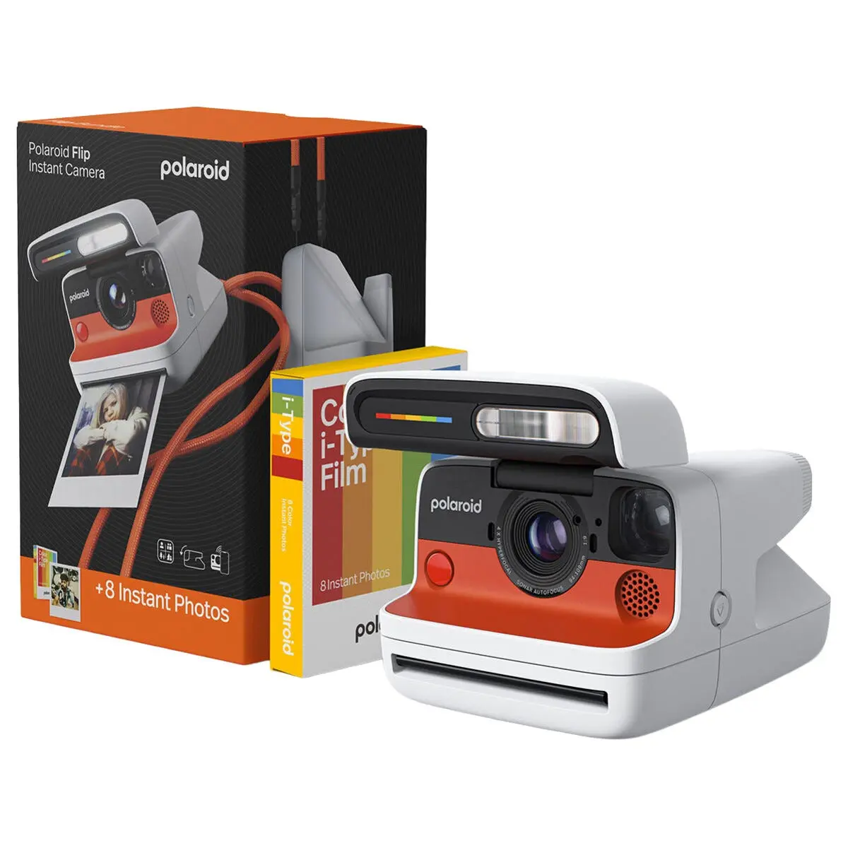 Polaroid Flip kamera med autofokus, 4 linser