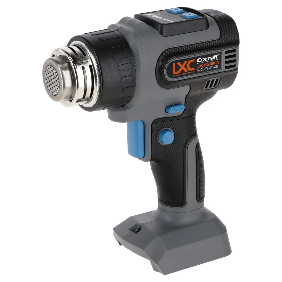 Cocraft LXC batteridrevet varmepistol HG300-A 18 V