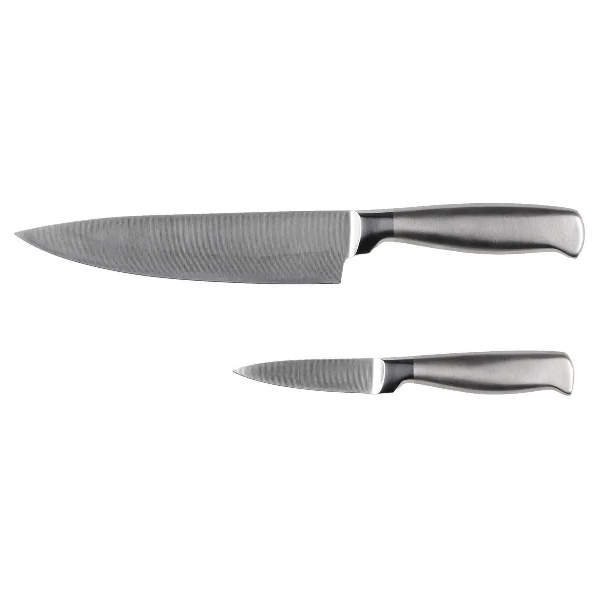 Knivsett med kokkekniv og fruktkniv, tysk stål, 2-pakning