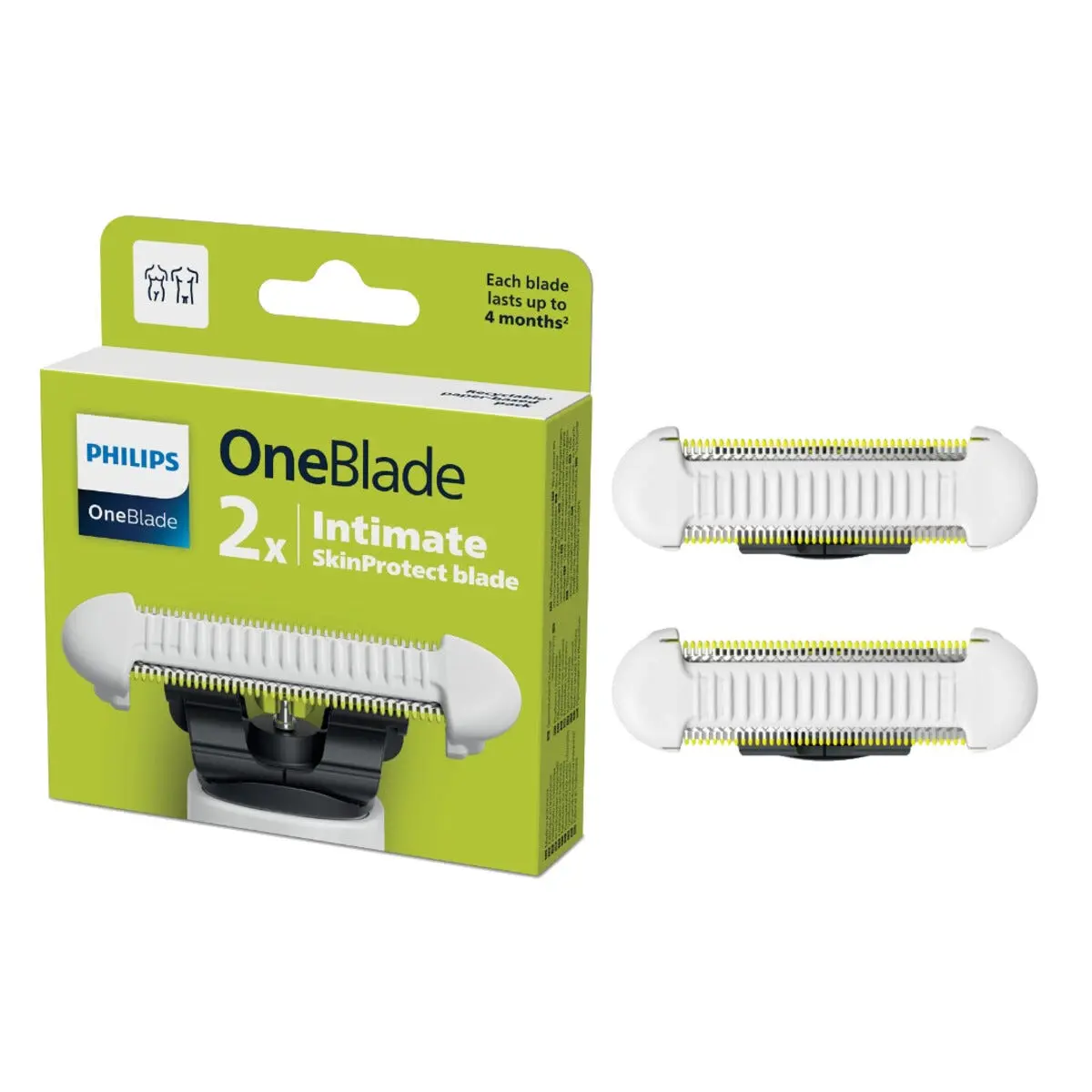 Philips OneBlade barberblad Intimate 2-pakning QP229/52