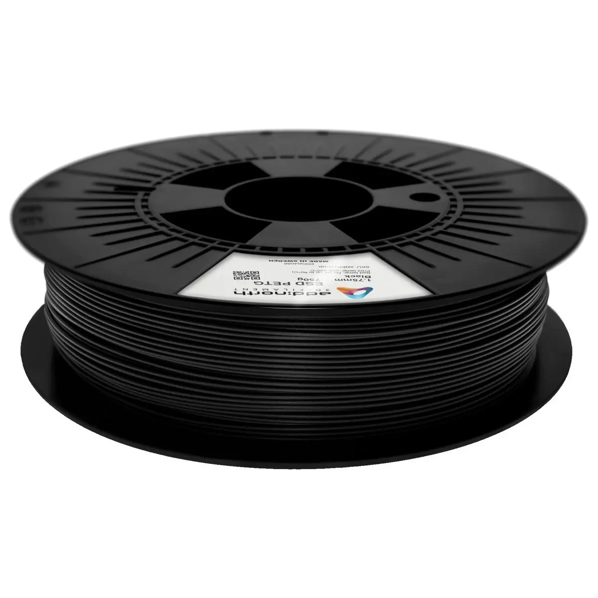 Addnorth ESD PETG Filament svart, 1,75 mm, 1 kg